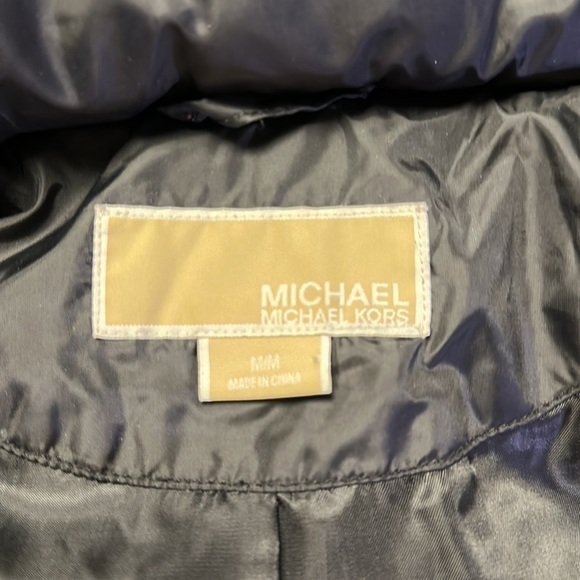 Michael by Michael Kors Black Down Coat - Picture 5 of 5